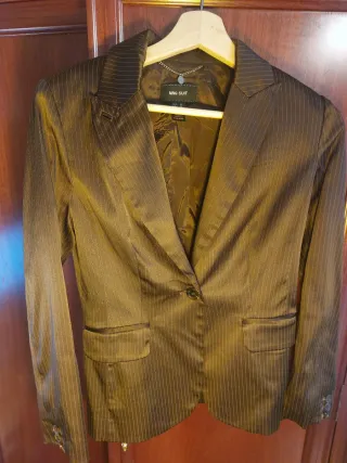 Traje MNG SUIT Marrón Talla M