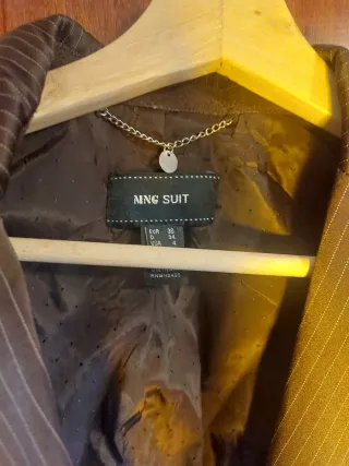 Traje MNG SUIT Marrón Talla M