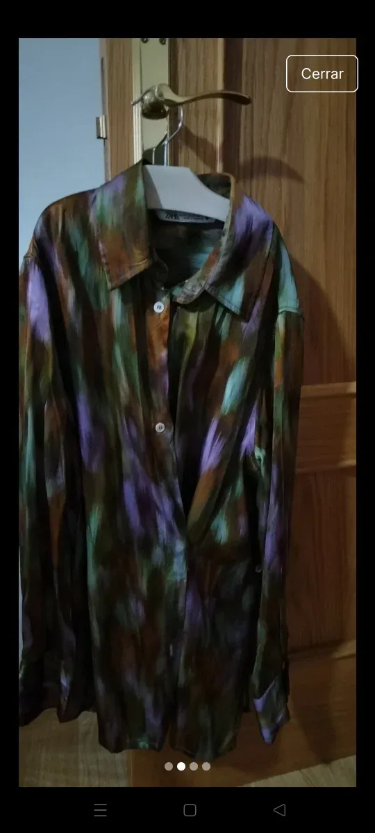 Camisa Zara Estampada