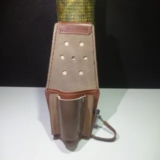 Funda de electricista de cuero