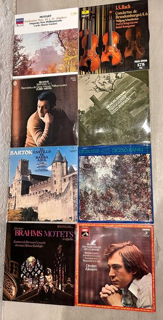 Lote2- 20 Vinilos Música Clásica