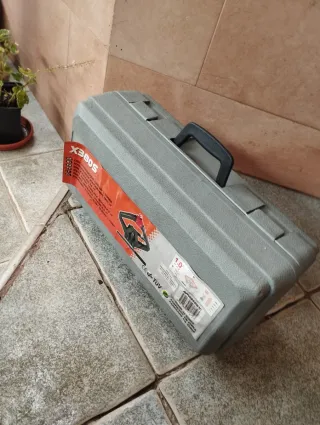 Gato hidráulico de tijera con maletin