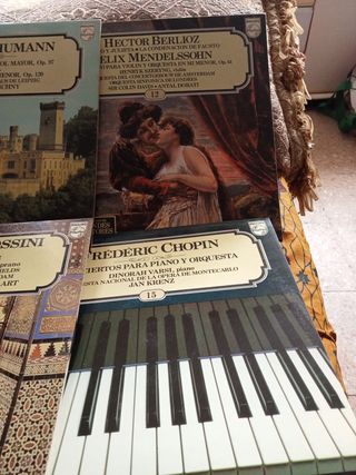 Lote 4 Vinilos Música Clásica