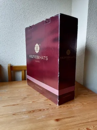 Sombrero sefardí. Oliver Hats Talla 58 Negro.