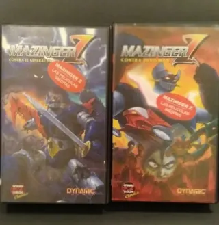 2 VHS Mazinger Z (Español)