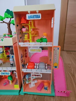 Pinypon Centro Comercial antiguo, Pin y pon