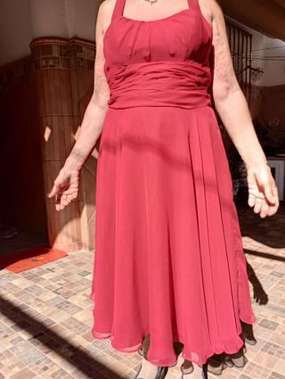 Vestido de fiesta rojo