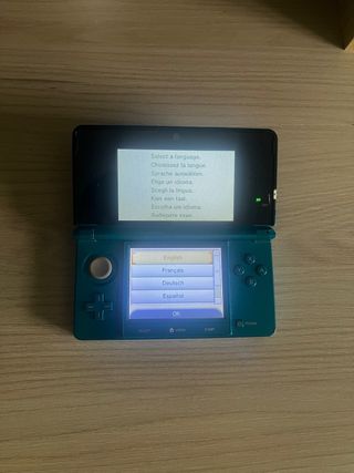 Nintendo 3DS Verde + R4 + Caricatore