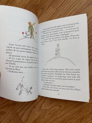 el principito ( en francés y español)