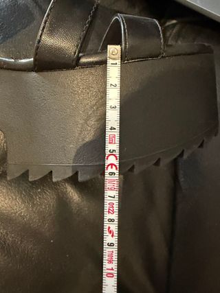 Sandalias plataforma negras Stradivarius Talla 36