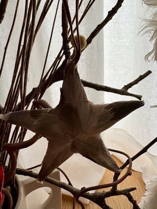 Adornos Navidad Plumas Bloomingville