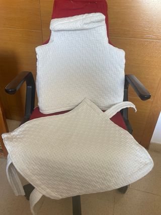 Silla de escritorio ergonómica roja