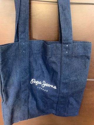Bolso Tote Pepe Jeans Azul Marino