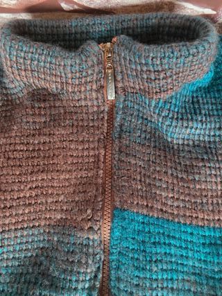 Nueva Chaqueta lana para invierno hecho a mano, S