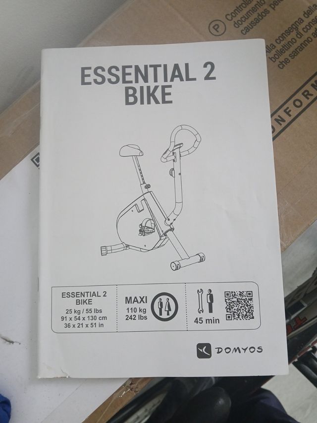 Bicicleta Estática Domyos Essential 2