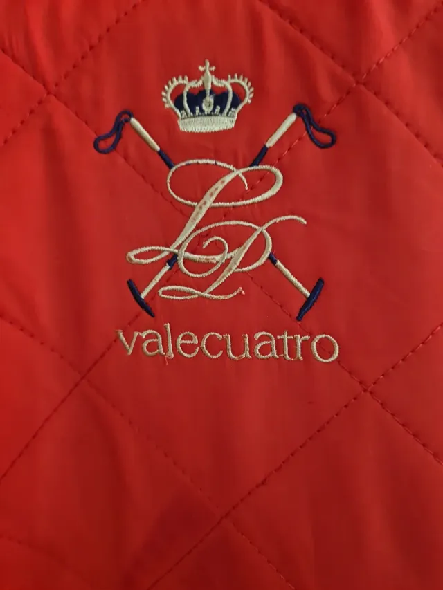 Chaleco Valecuatro Mujer Rojo y Marrón