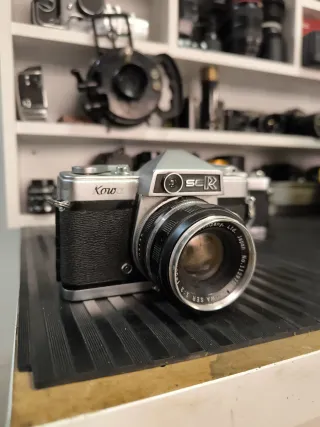 2 Cámaras Reflex Vintage Kowa Plata/Negro