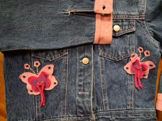 Lote 2 cazadoras vaqueras 5-6 años