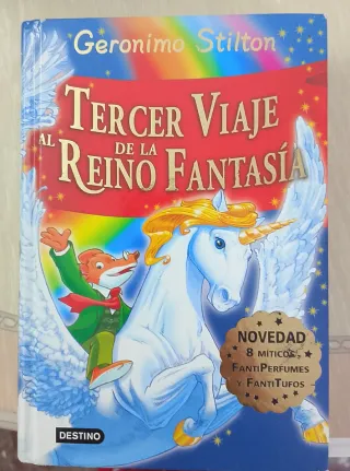 3 Libros de Gerónimo Stilton.