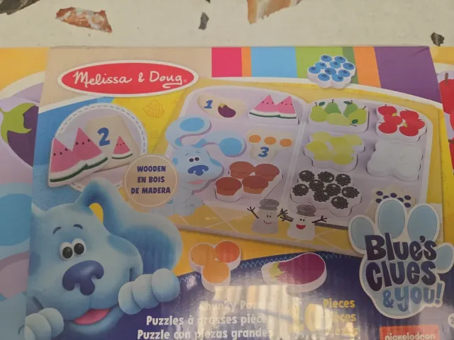 Melissa & Doug Blue's Clues Juguete Madera