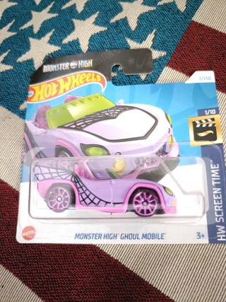 Hot Wheels Monster High Ghoul Mobile 3/250