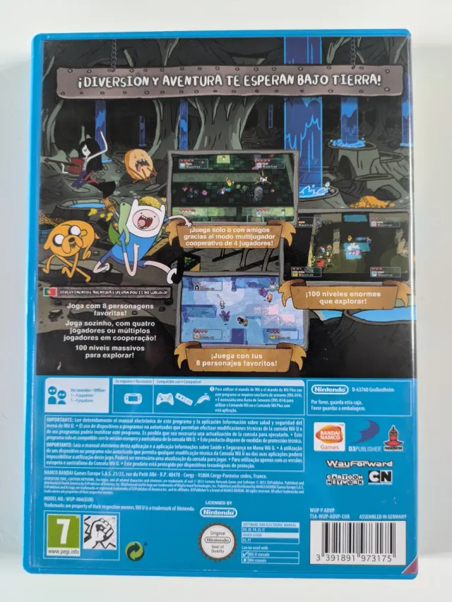 Gioco Hora de Aventuras Wii U PAL esp completo