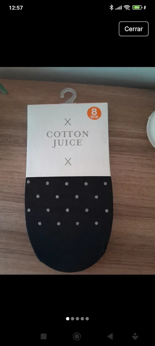 Vestido Noma Fernández talla 6 + Pantys talla 8