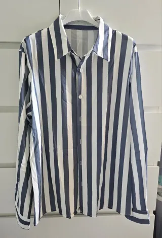 Camicia a righe comfort fit