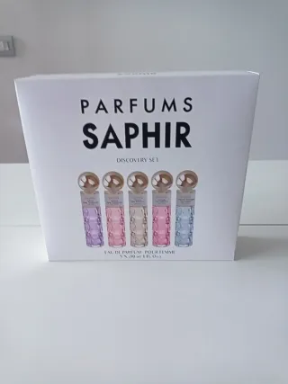 Set Perfume Mujer Saphir Discovery Set 5x30ml