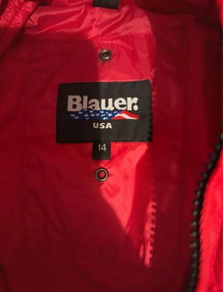 Blauer Giubbotto Rosso