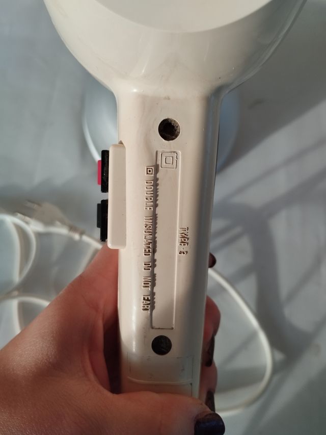 Difusor infrarrojos pelo peluquería beige y plata