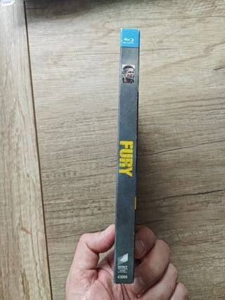 Blu-ray Fury ccon funda cartón mate