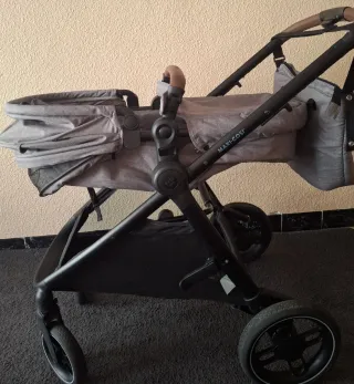 Carro de bebé Maxi-Cosi gris