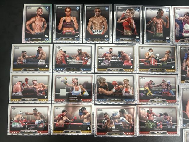 Lote 24 Cartas Boxeo Topps