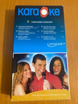 Karaoke BOMAN 6 Canciones VHS