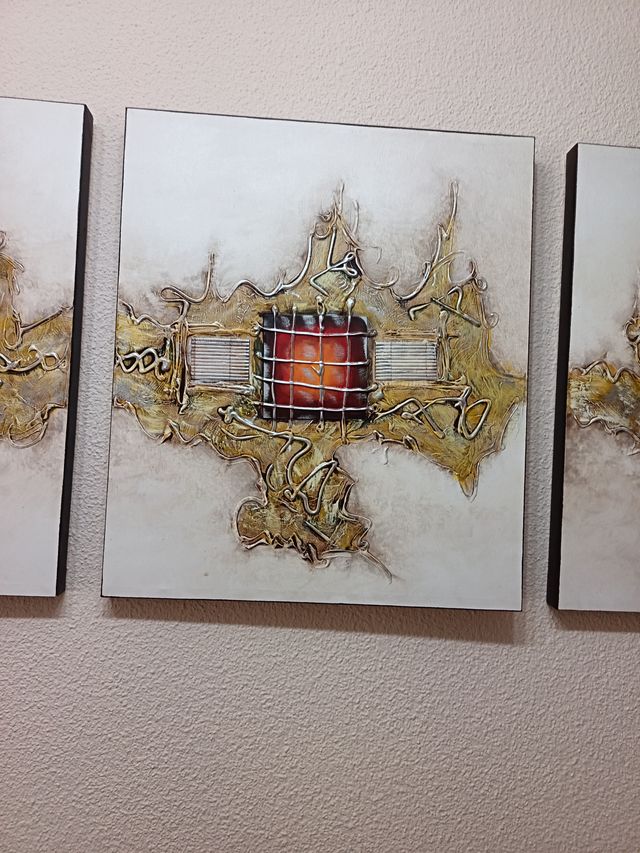 Cuadro Tríptico Decorativo