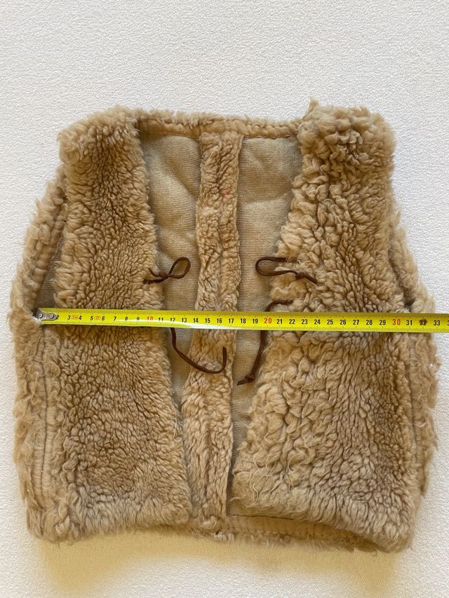 Disfraz pastorcillo lana y bastón