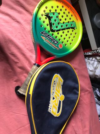 raqueta padel vairo clement con funda