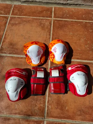 Protecciones infantiles para patinaje