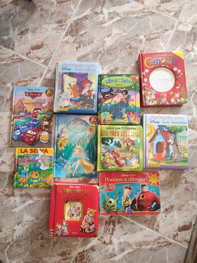 Lote 10 cuentos infantiles varios