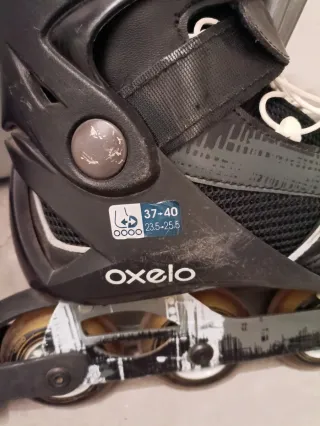 Patines en línea Oxelo Negro Talla 37-40