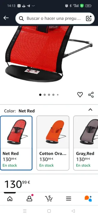 Cama o mecedora para mascotas