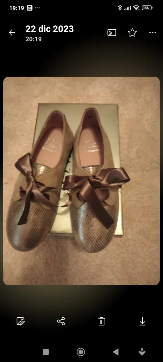 Zapatos planos niña talla 32