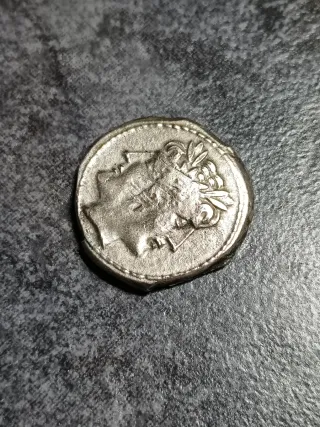 Moneta Romana Quadrigatus Argento 235-212 a.C.