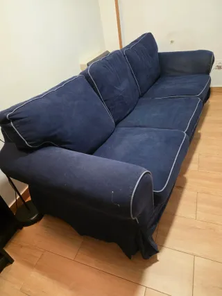 Sofá Ektorp Ikea Azul