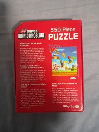 Puzzle Super Mario Bros. Wii 550 Piezas