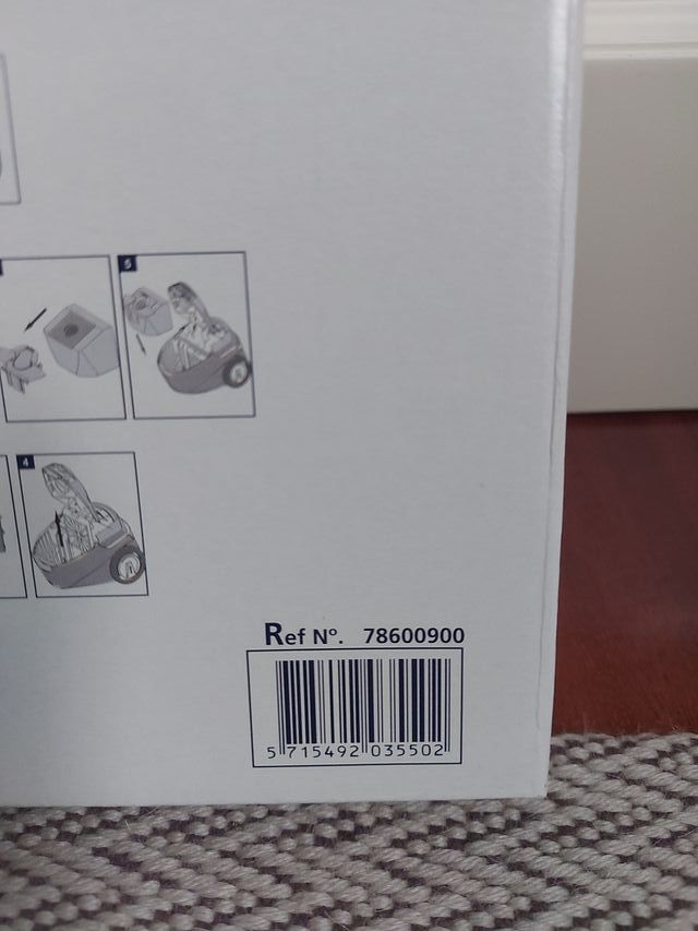 Nilfisk Bolsas Aspirador Originales (2 Paquetes)