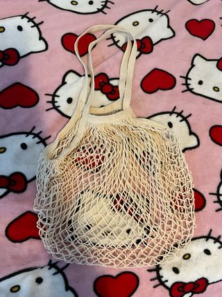 Bolsa de malla para playa o compras