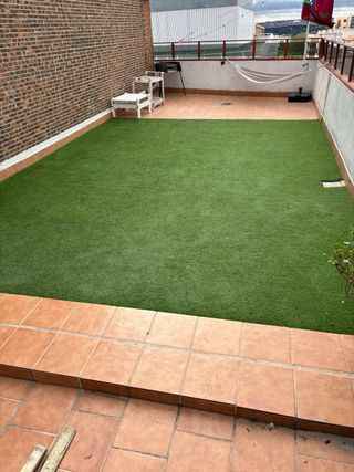 Césped artificial para terraza