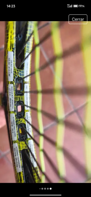 Raqueta Prince Rebel team